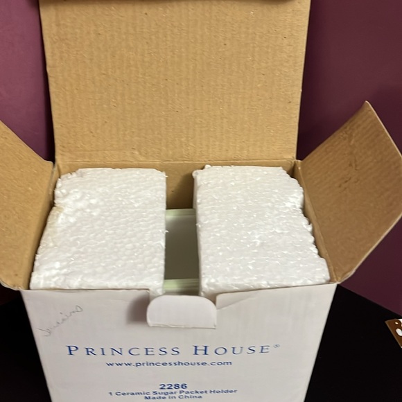 Vintage Garden Floral Ceramic Sugar Packet Holder by PRINCESS HOUSE 2286 - Picture 8 of 9